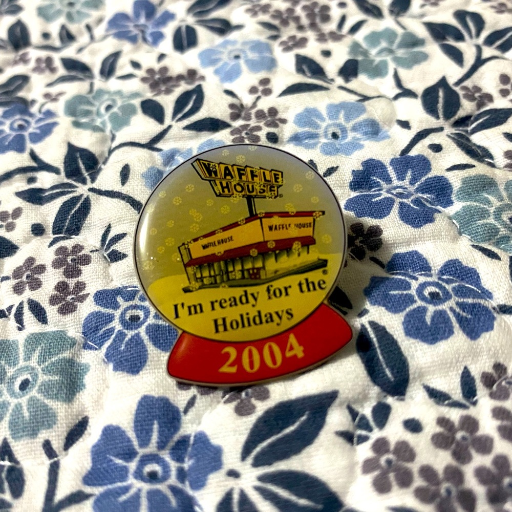 Small Vintage Waffle House Pin